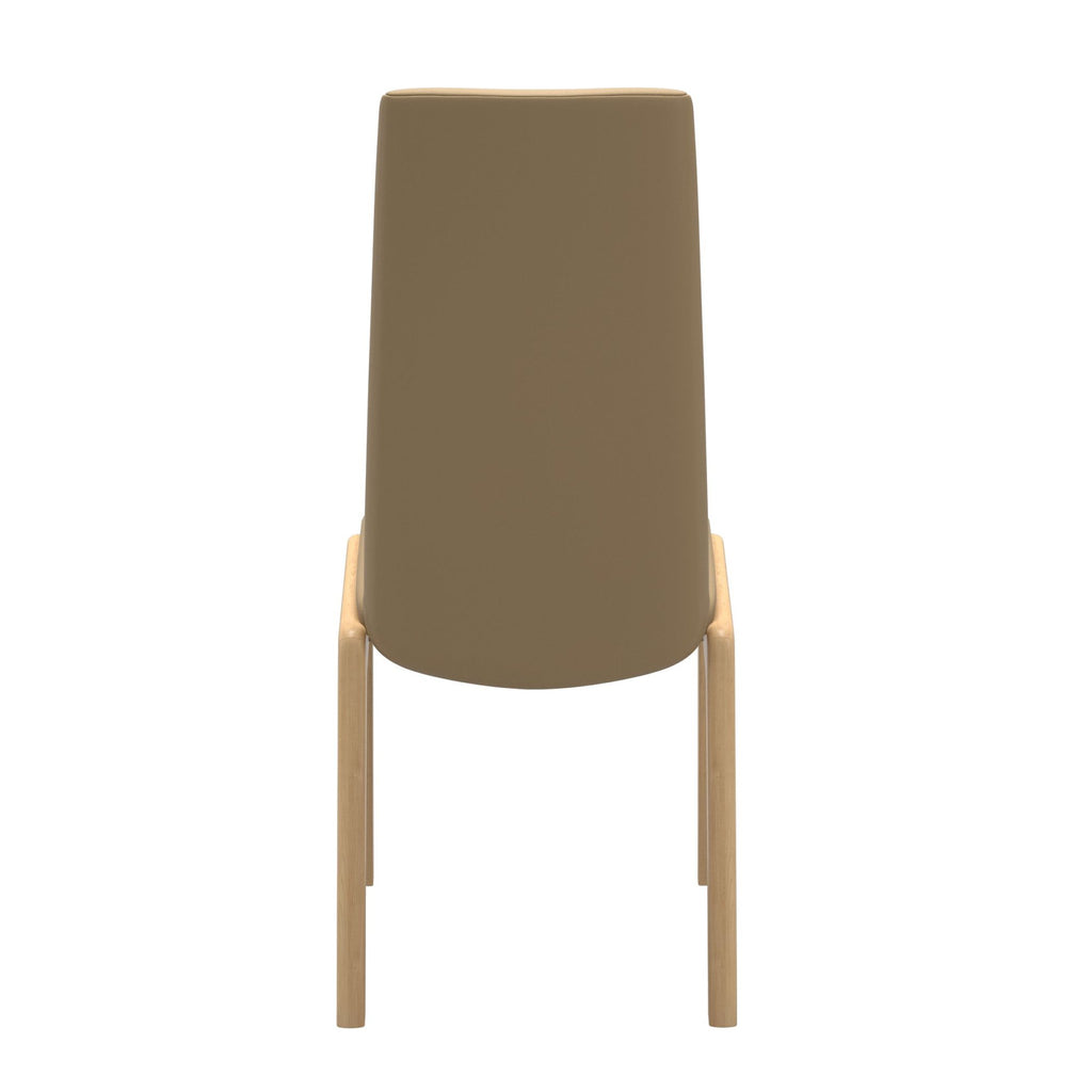 Stressless Laurel High Back Dining Chair with Traditional Base