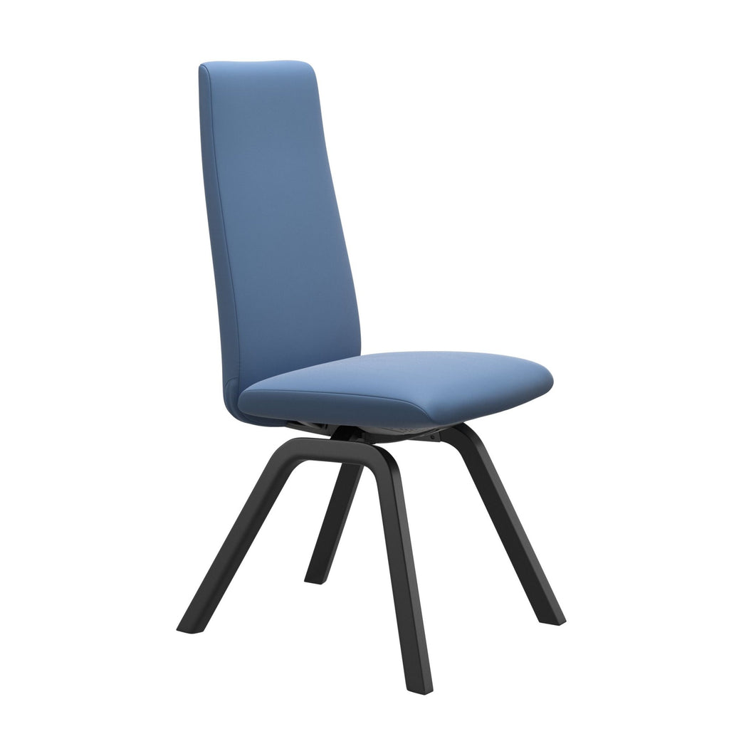 Stressless Laurel High Back Dining Chair with Contemporary Base