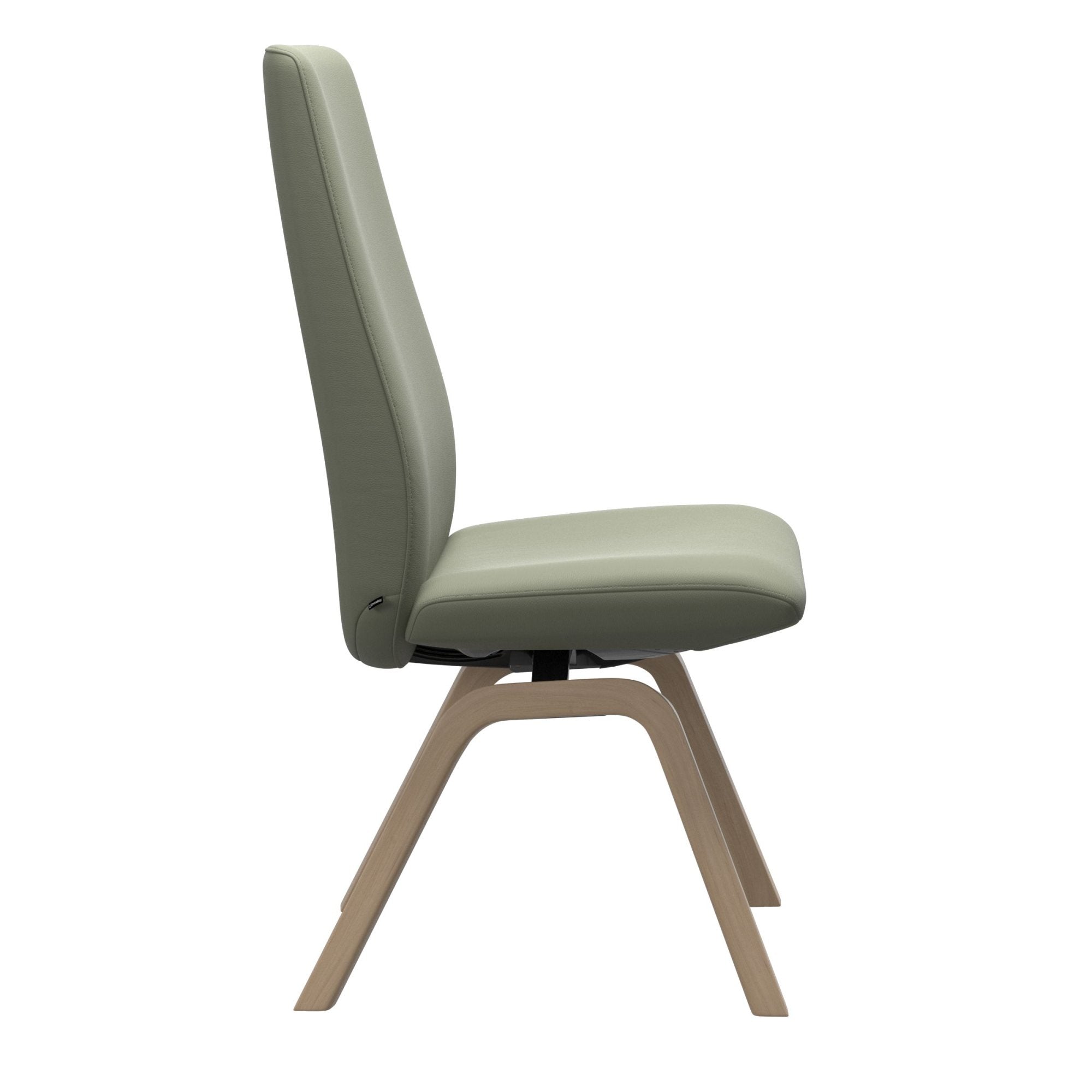 Stressless Laurel High Back Dining Chair with Contemporary Base