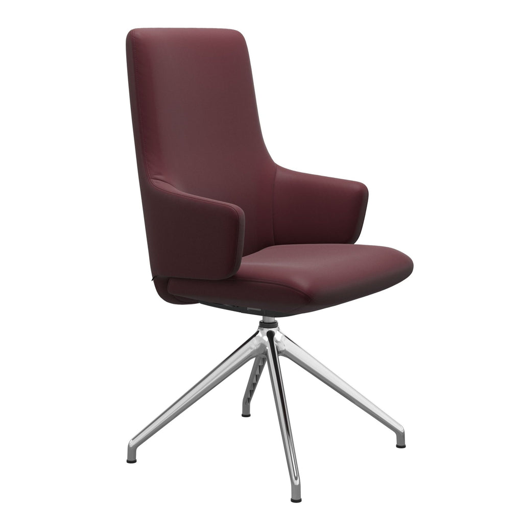 Stressless Laurel High Back Dining Chair with Cross Base