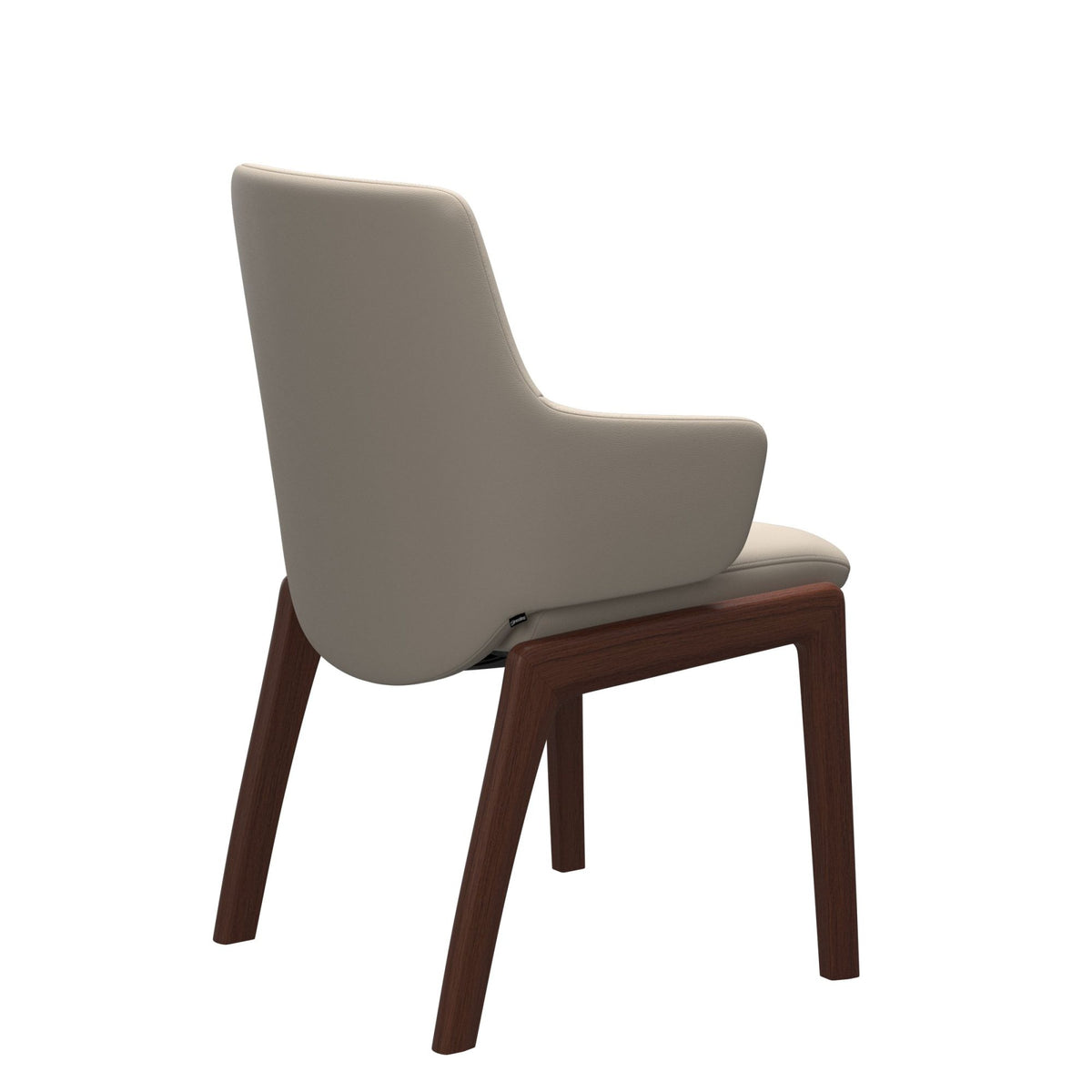 Stressless Laurel Low Back Dining Chair with Traditional Base
