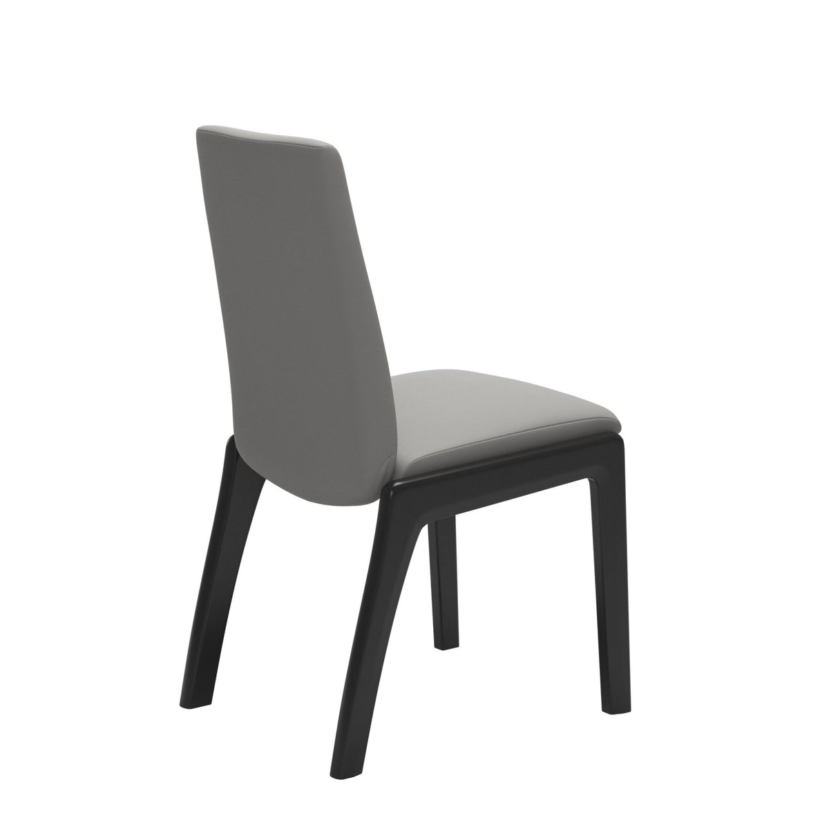 Stressless Laurel Low Back Dining Chair with Traditional Base