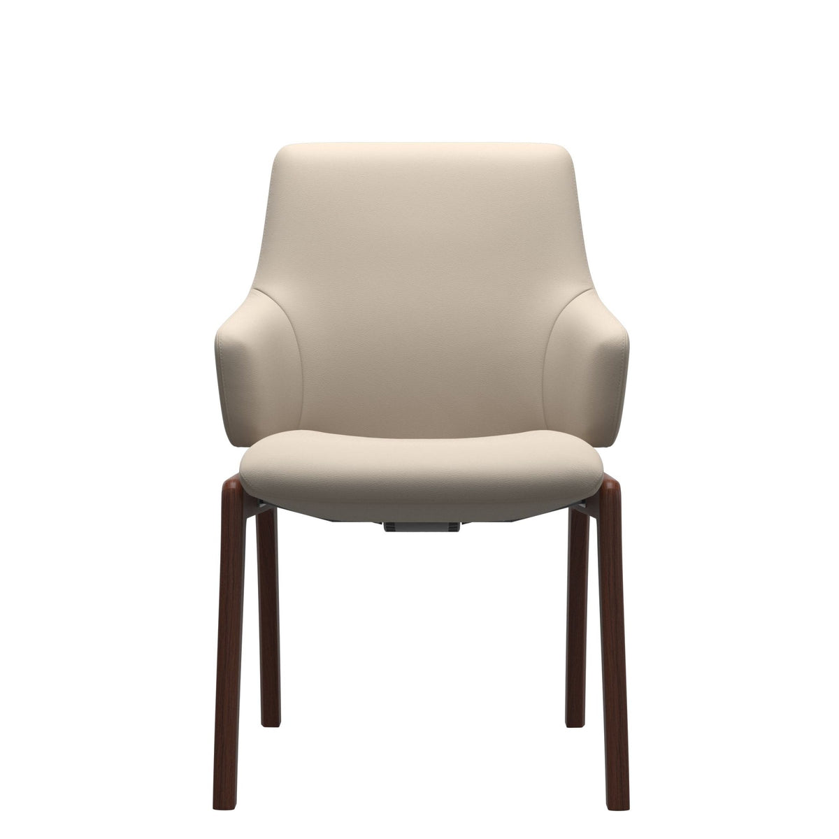 Stressless Laurel Low Back Dining Chair with Traditional Base