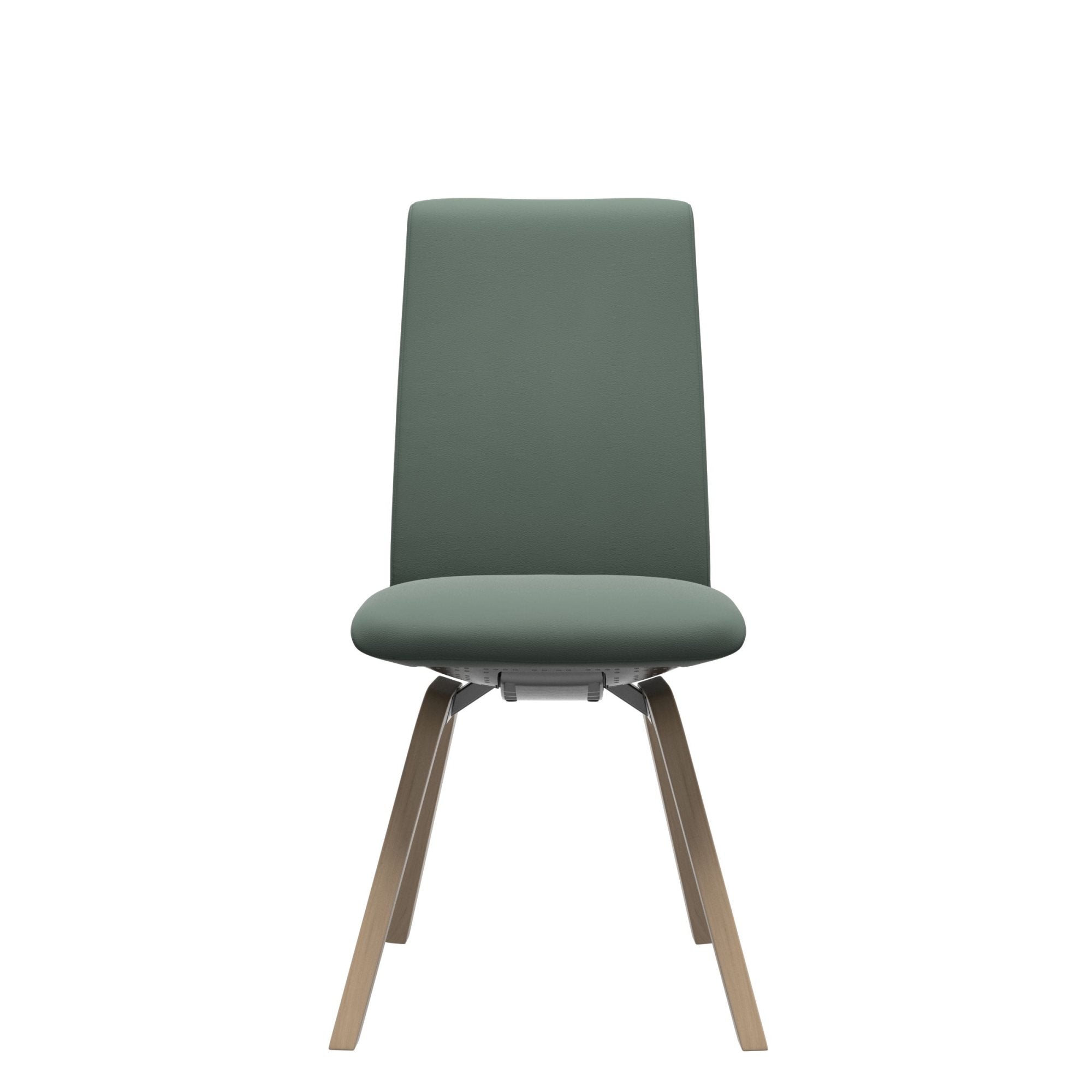 Stressless Laurel Low Back Dining Chair with Contemporary Base