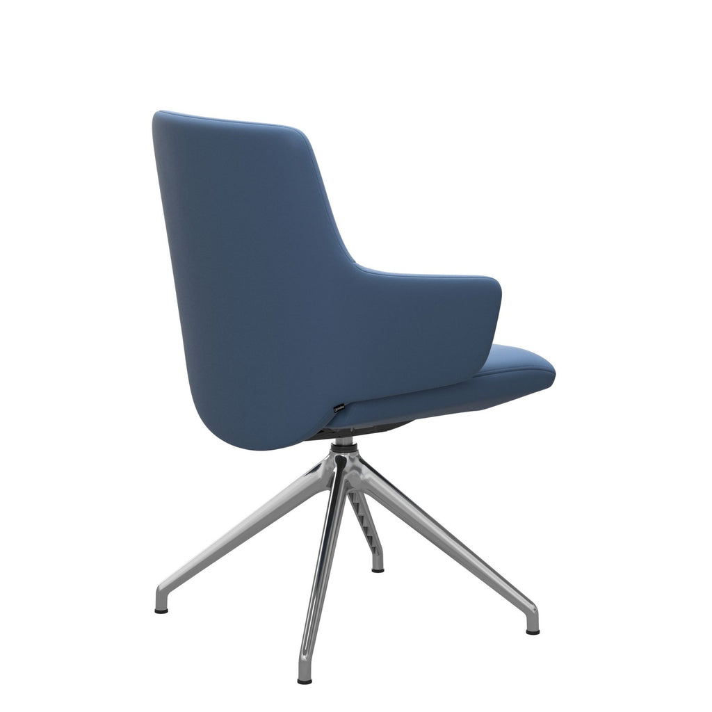 Stressless Laurel Low Back Dining Chair with Cross Base