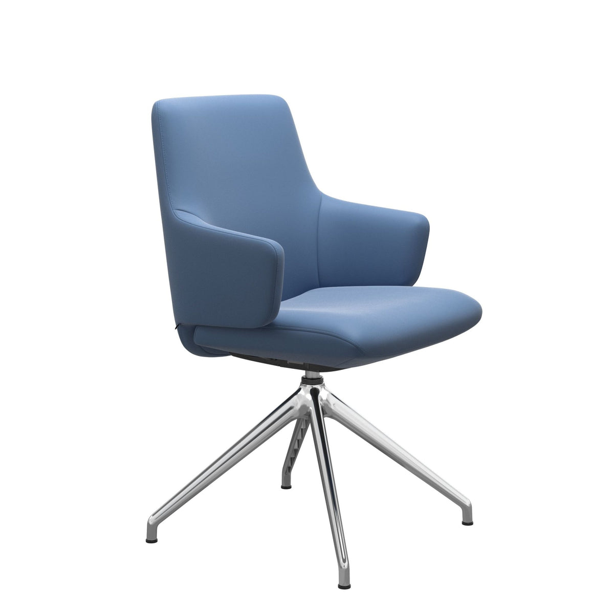 Stressless Laurel Low Back Dining Chair with Cross Base