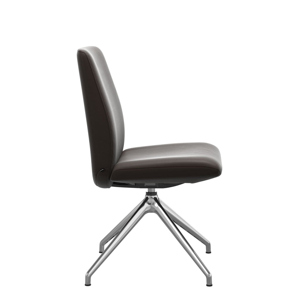 Stressless Laurel Low Back Dining Chair with Cross Base