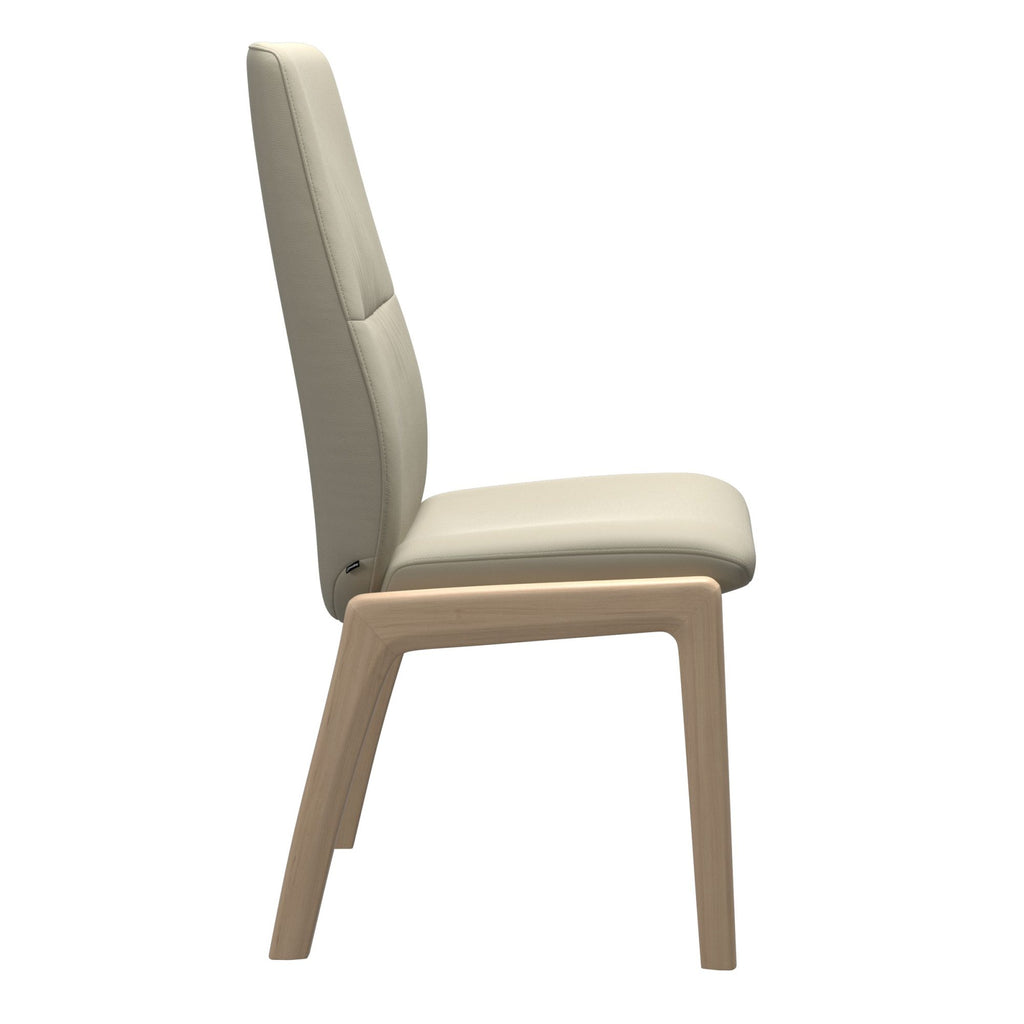 Stressless Mint High Back Dining Chair with Traditional Base