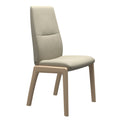 Stressless Mint High Back Dining Chair with Traditional Base
