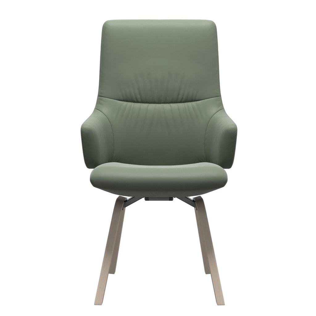 Stressless Mint High Back Dining Chair with Contemporary Base
