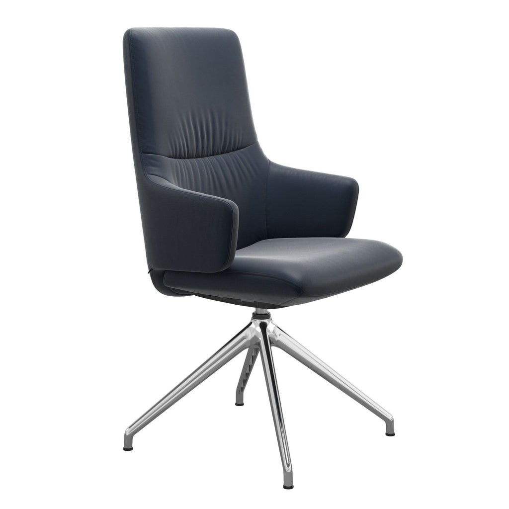 Stressless Mint High Back Dining Chair with Cross Base