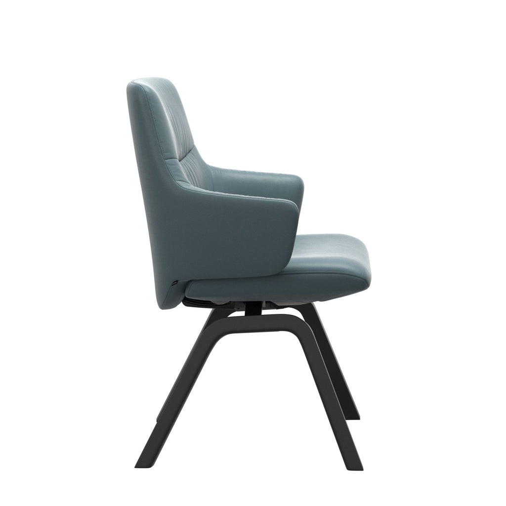 Stressless Mint Low Back Dining Chair with Contemporary Base