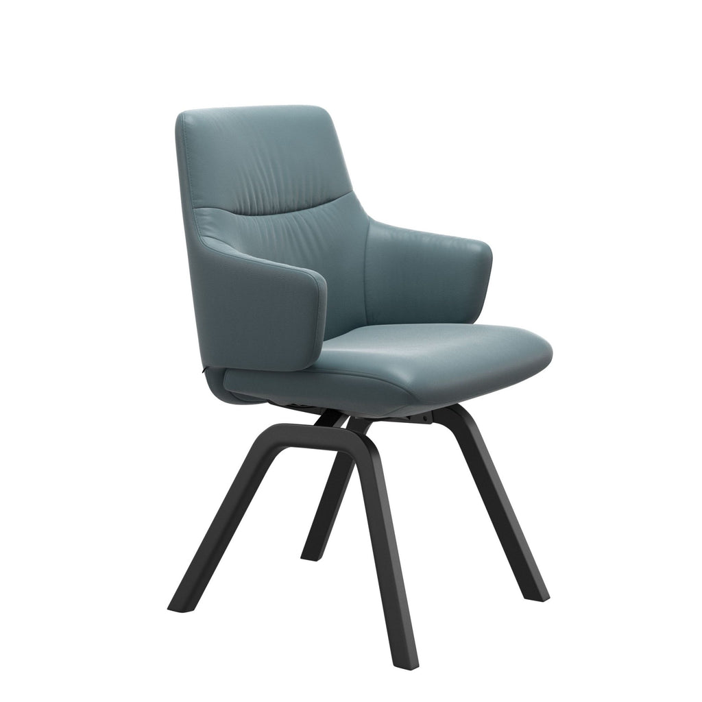 Stressless Mint Low Back Dining Chair with Contemporary Base