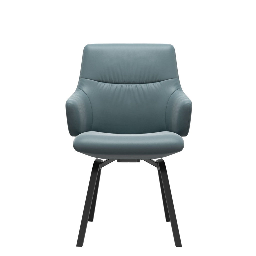 Stressless Mint Low Back Dining Chair with Contemporary Base