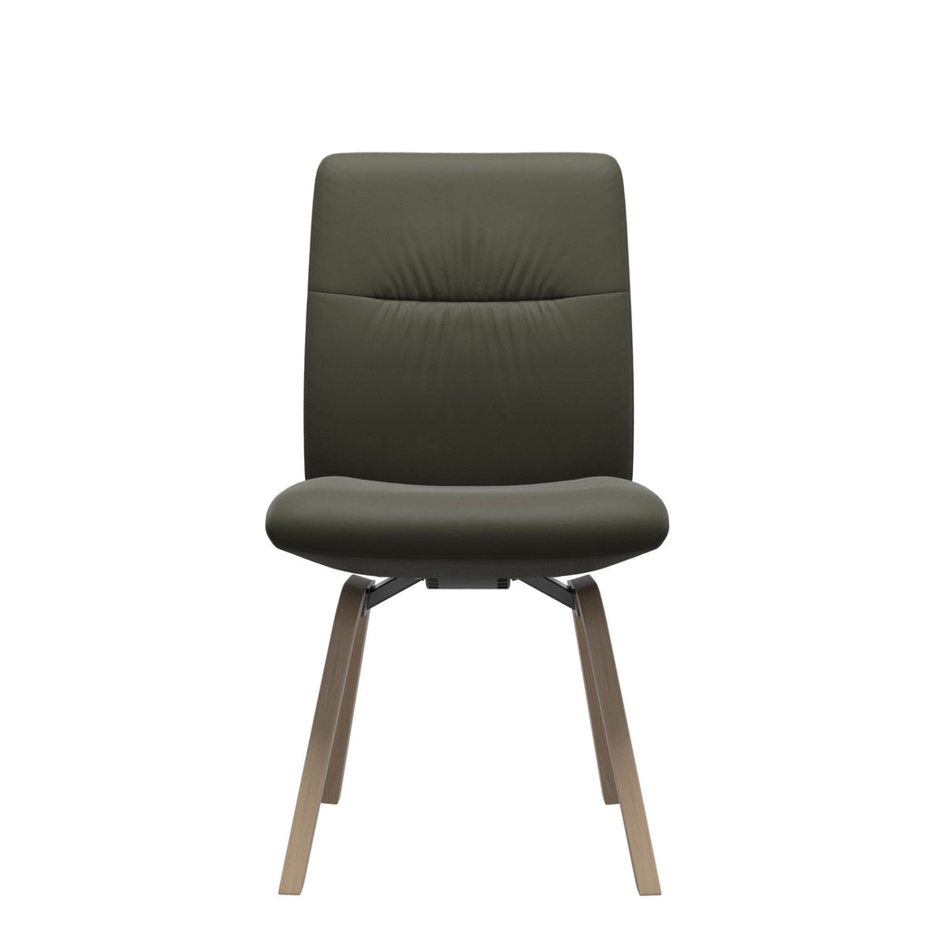 Stressless Mint Low Back Dining Chair with Contemporary Base