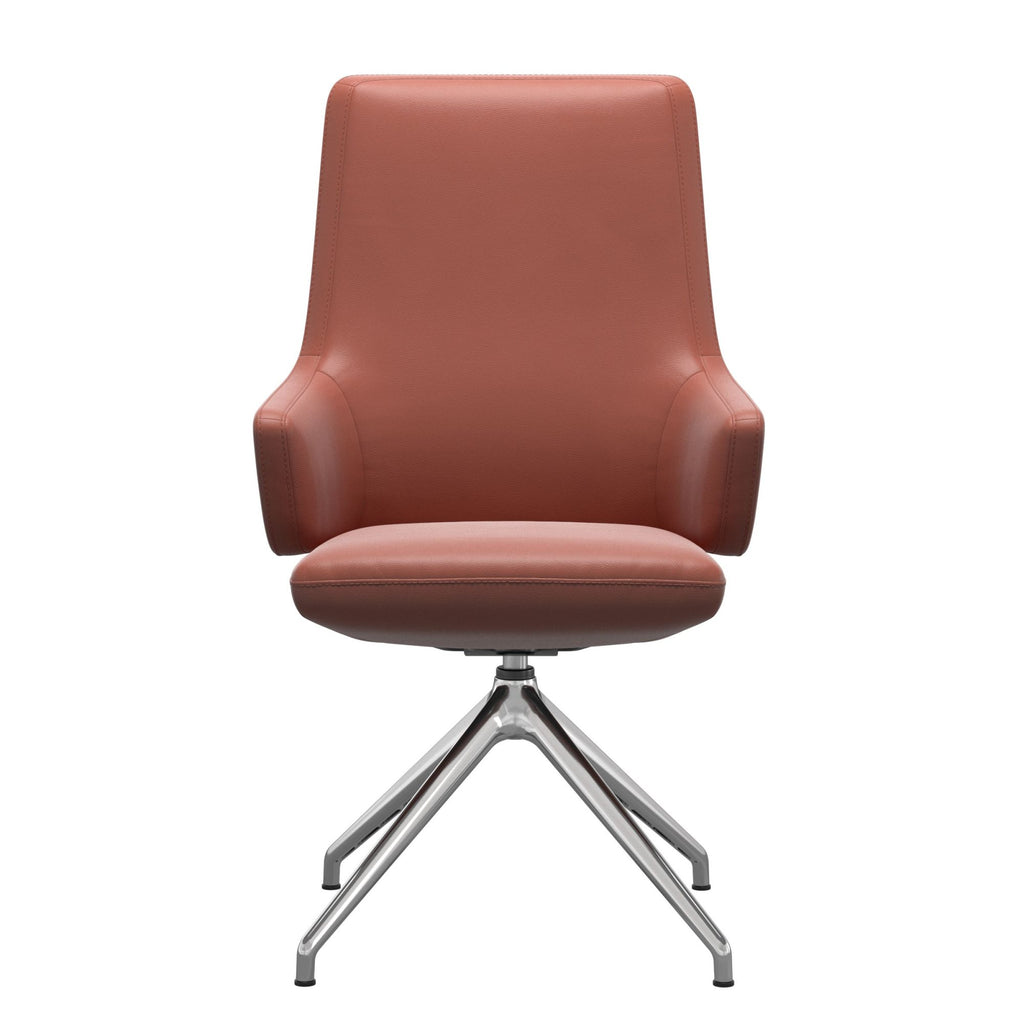 Stressless Vanilla High Back Dining Chair with Cross Base