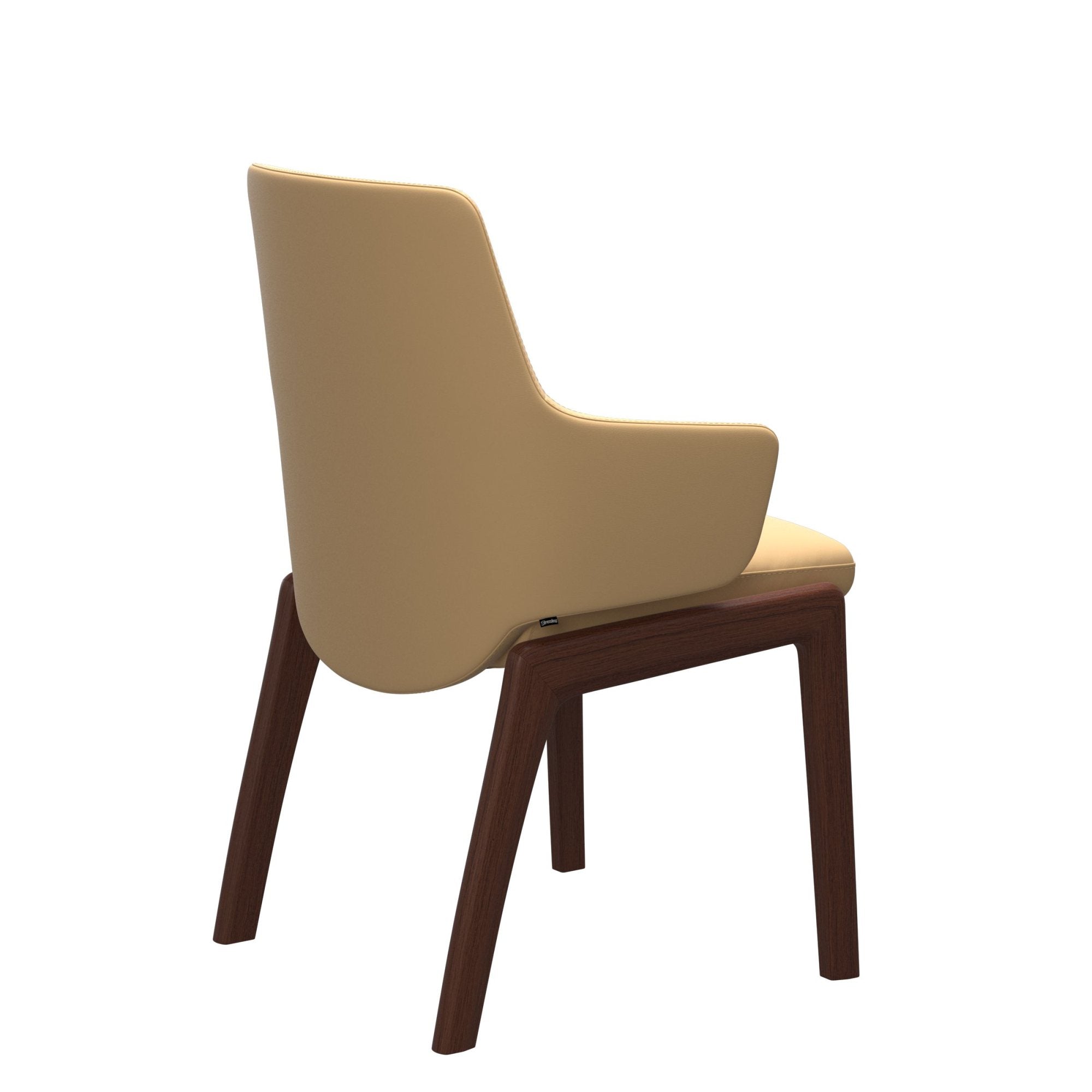 Stressless Vanilla Low Back Dining Chair with Traditional Base