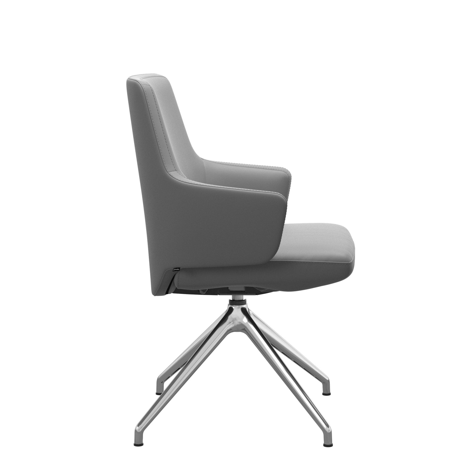 Stressless Vanilla Low Back Dining Chair with Cross Base