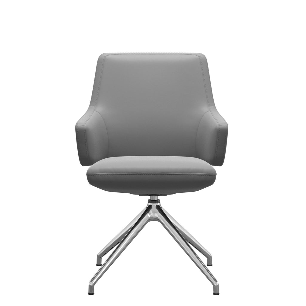 Stressless Vanilla Low Back Dining Chair with Cross Base