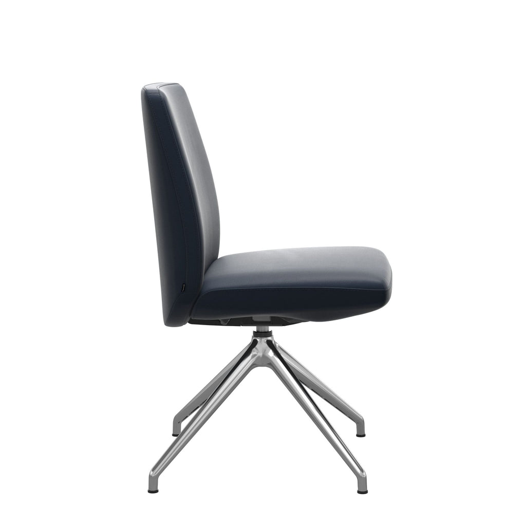 Stressless Vanilla Low Back Dining Chair with Cross Base