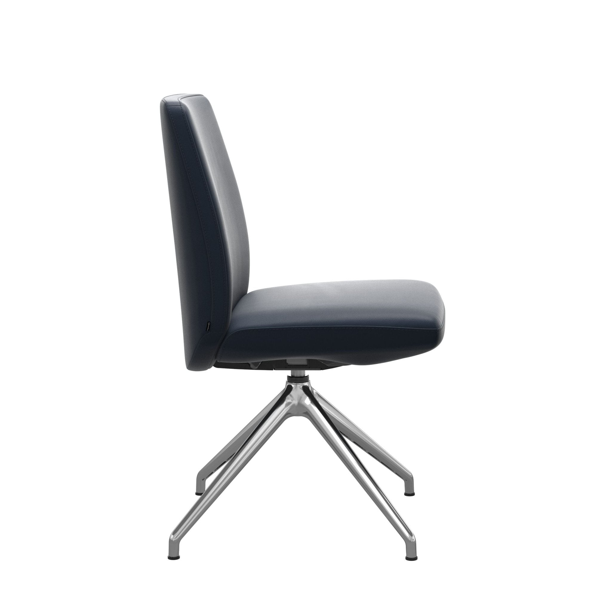 Stressless Vanilla Low Back Dining Chair with Cross Base