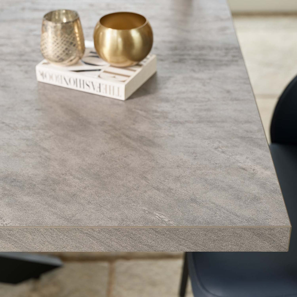 Jupiter Faux Concrete Dining Table 180cm