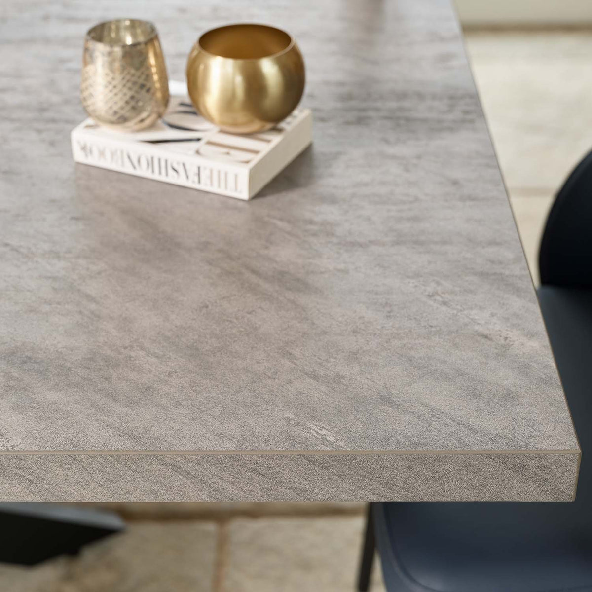 Jupiter Faux Concrete Dining Table 180cm