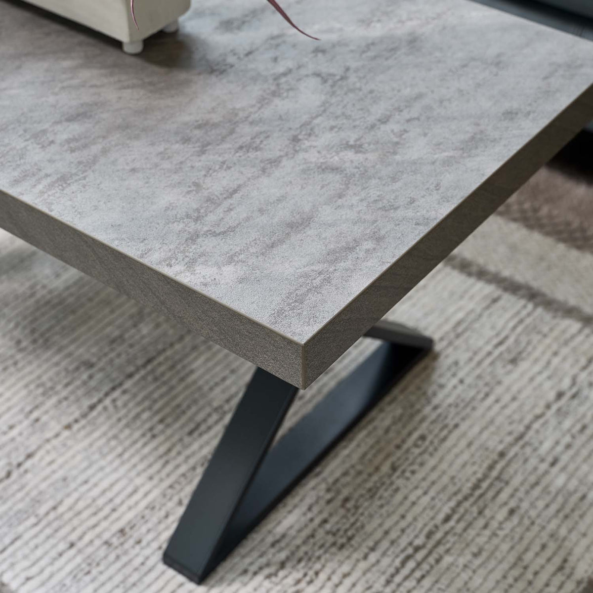 Jupiter Faux Concrete Coffee Table