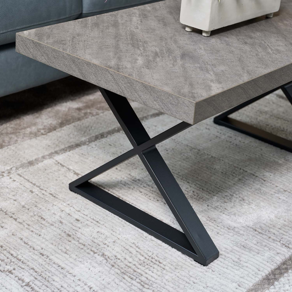 Jupiter Faux Concrete Coffee Table