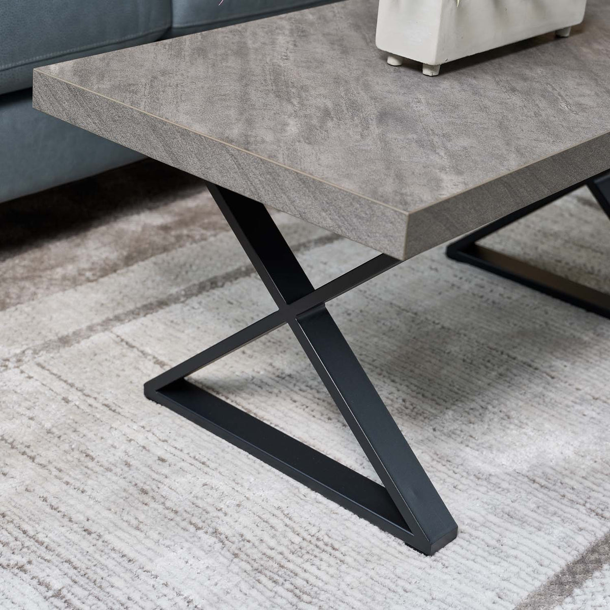 Jupiter Faux Concrete Coffee Table