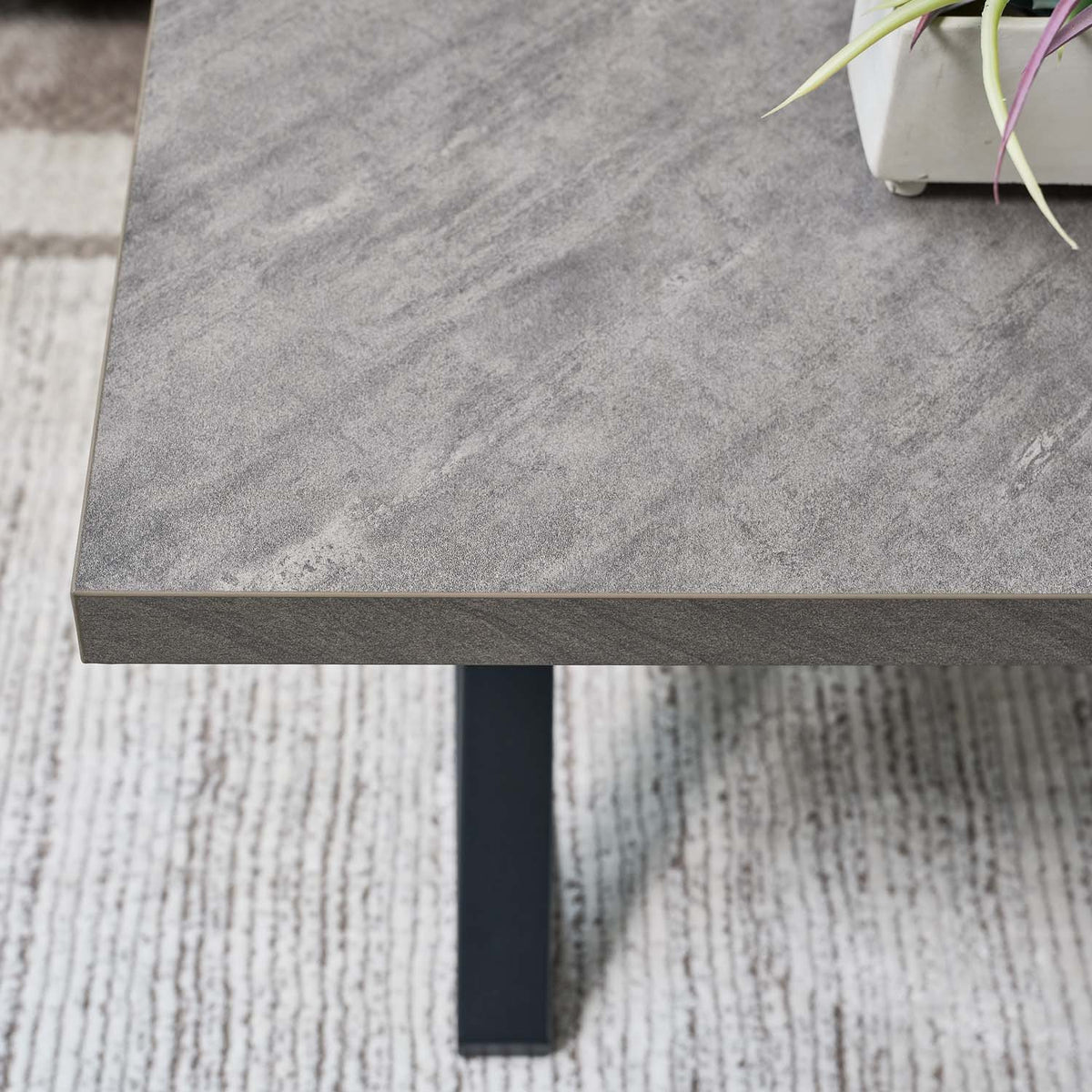 Jupiter Faux Concrete Coffee Table