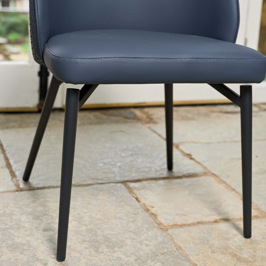 Jupiter Navy Dining Chair (Set of 2)