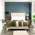 Lucille Double Bed - Cream
