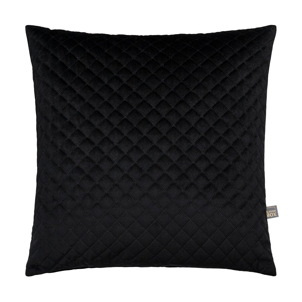 Erin Diamond Black Cushion 50x50cm