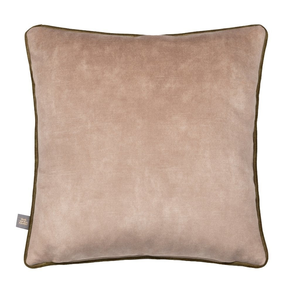 Etta Olive/Camel Cushion 43x43cm