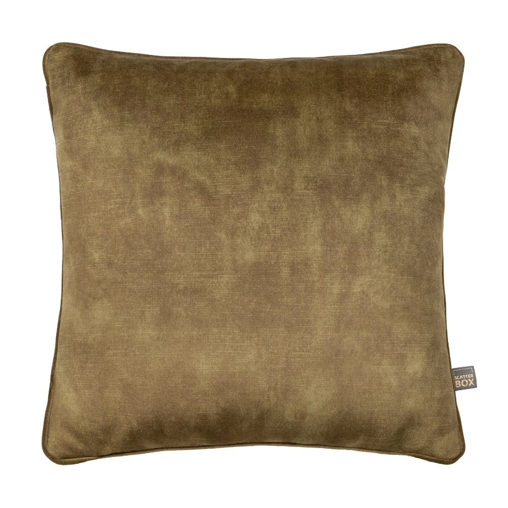 Etta Olive/Camel Cushion 43x43cm