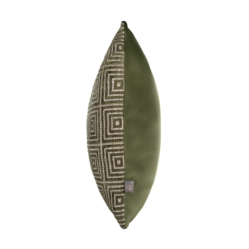 Mosaic Green Cushion