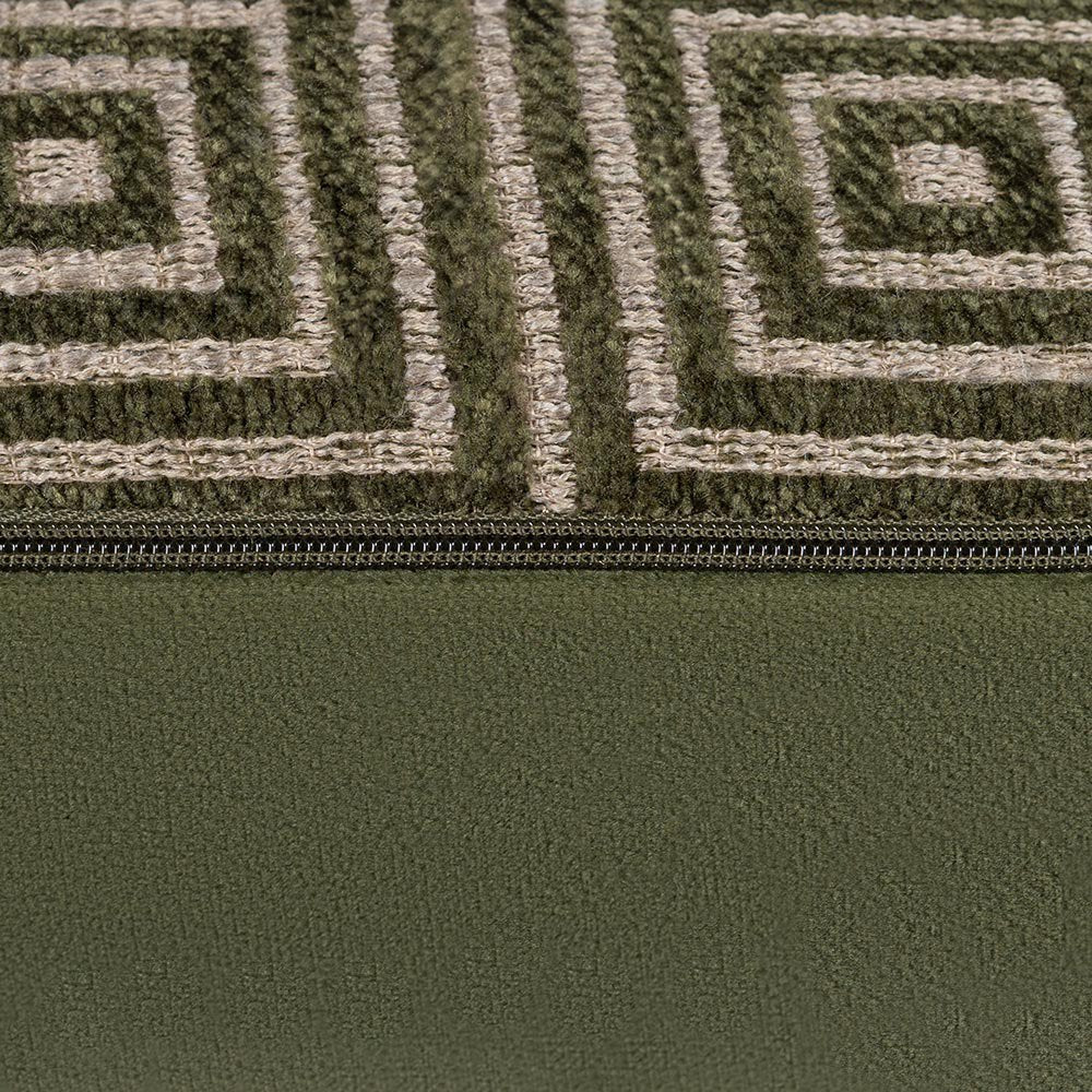 Mosaic Green Cushion