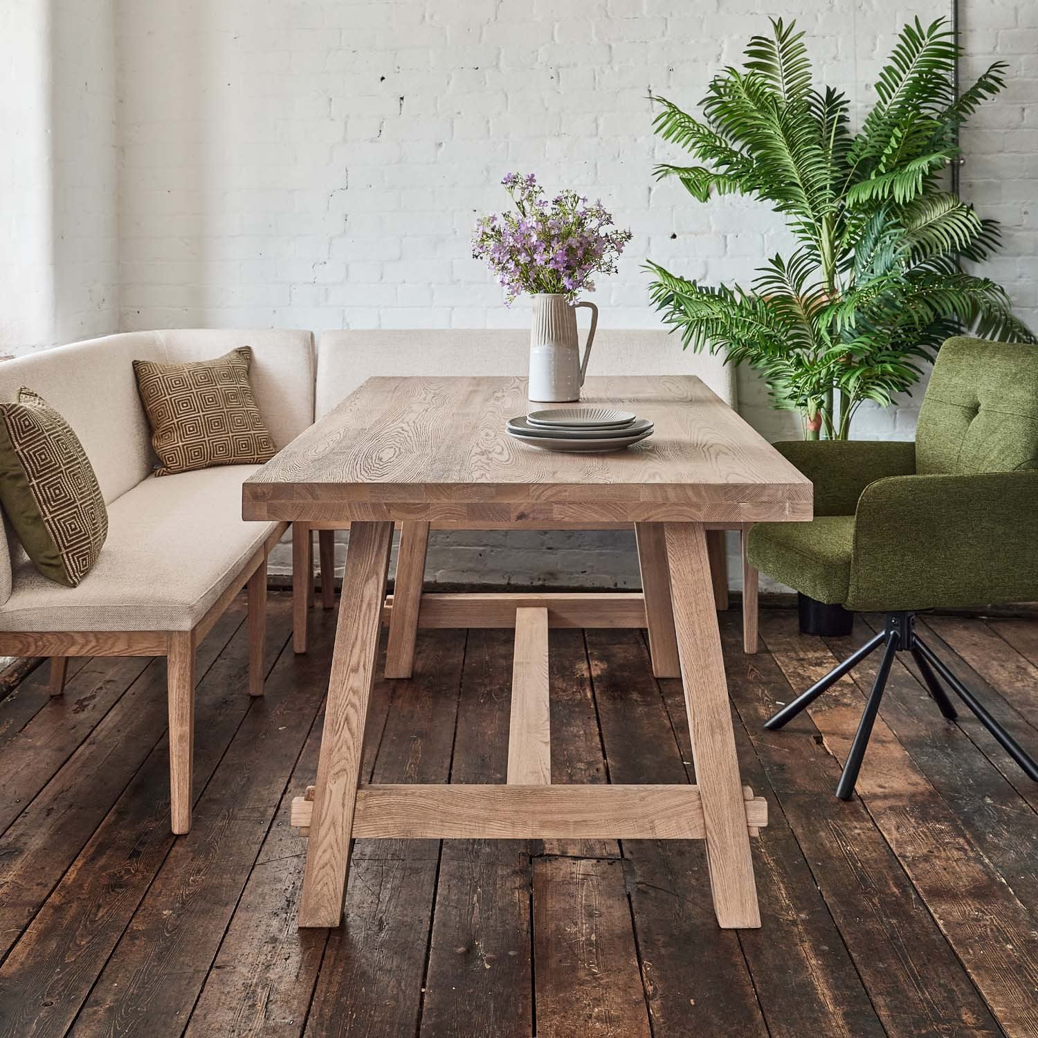 Hampton 180cm Rectangular Dining Table