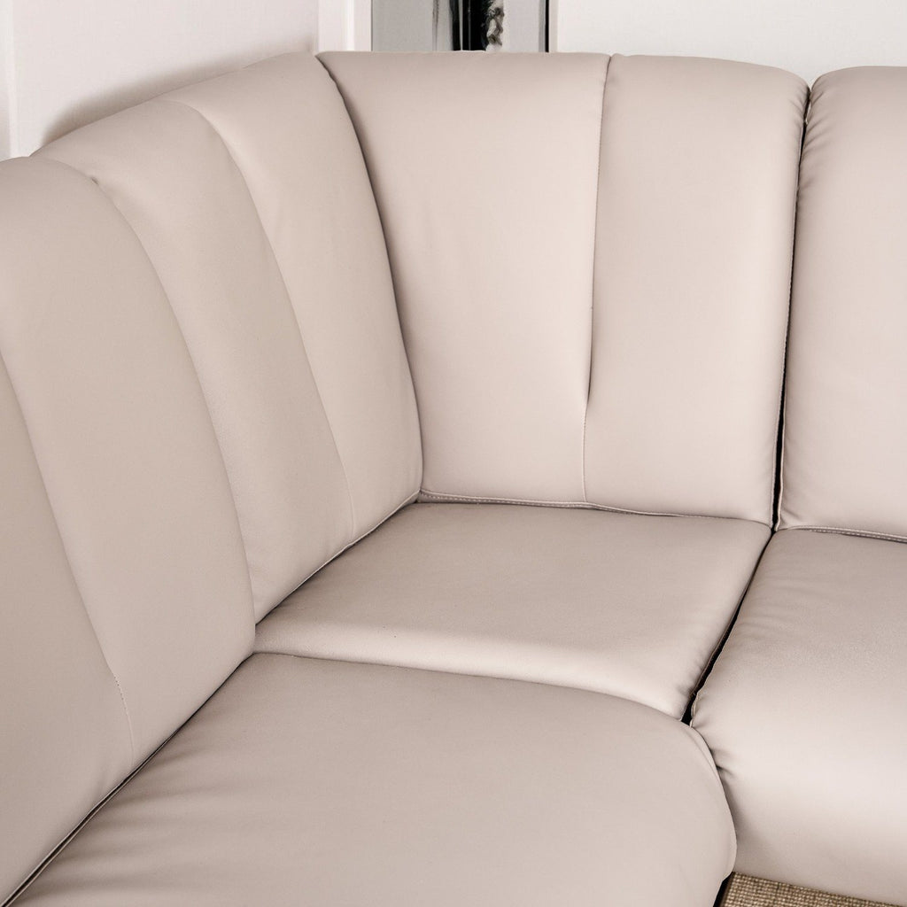 Sonoma Corner Bench in Putty