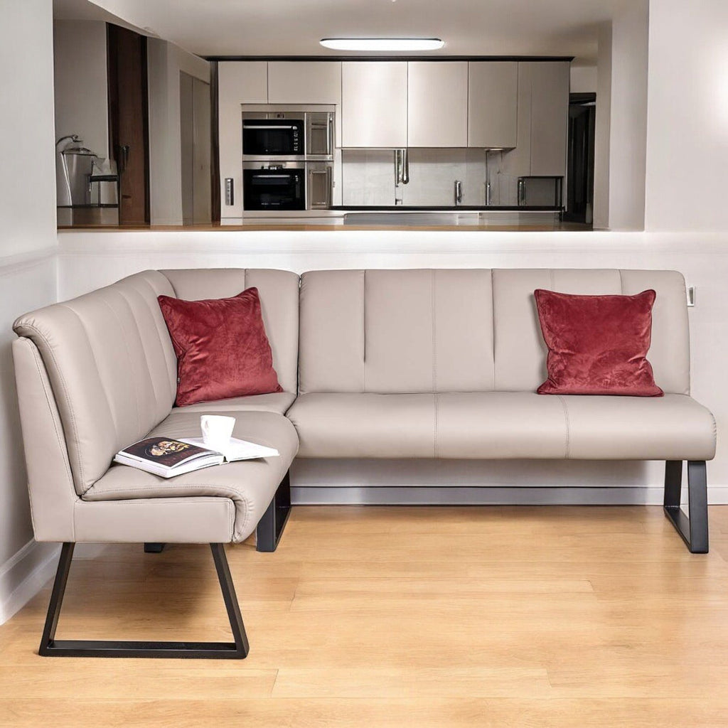 Sonoma Corner Bench in Putty