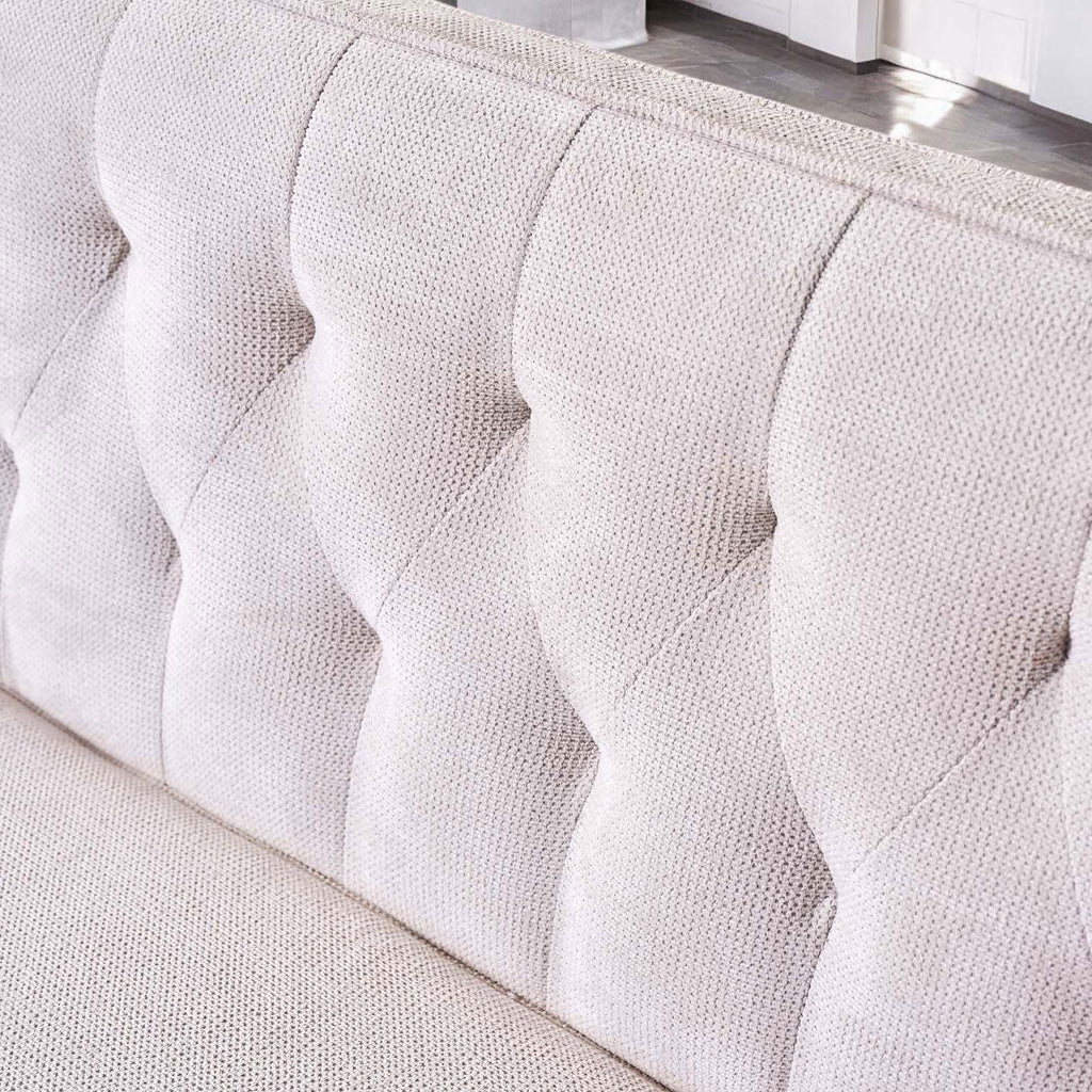 Frampton Corner Bench - White (Right Hand Facing)