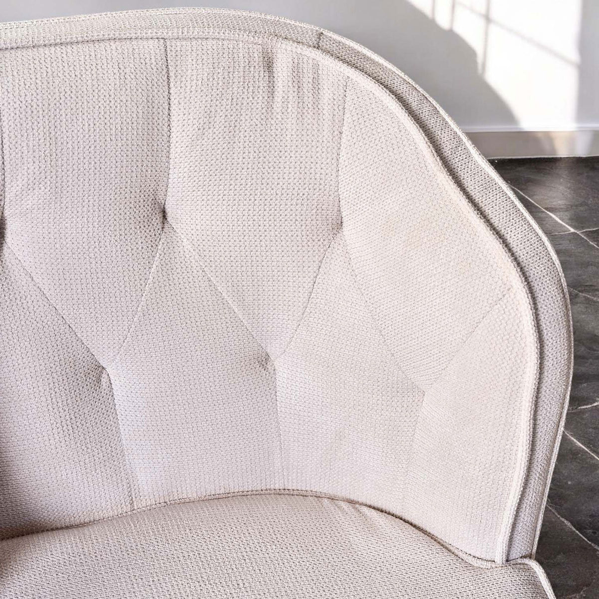 Frampton Corner Bench - White (Right Hand Facing)
