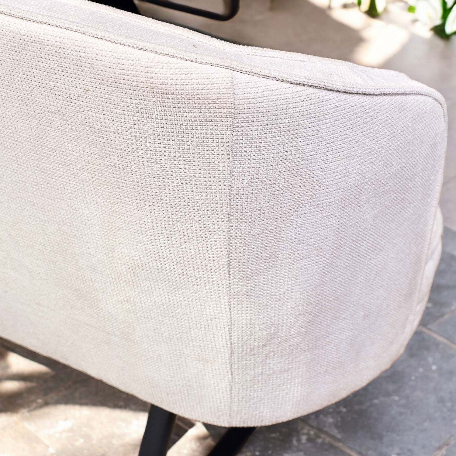 Frampton Corner Bench - White (Right Hand Facing)