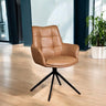 Jill Spice Tan Dining Chair