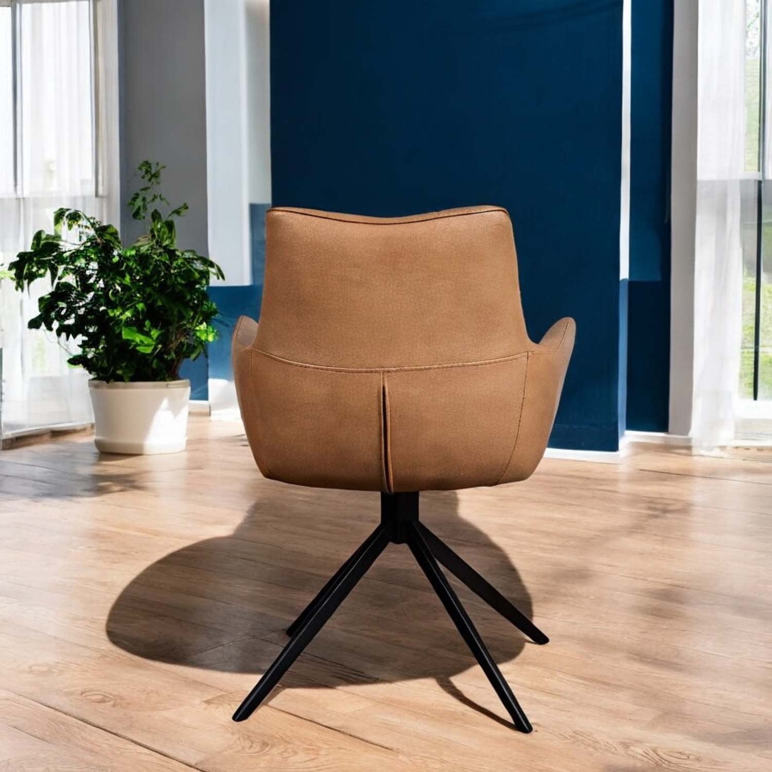 Jill Spice Tan Dining Chair