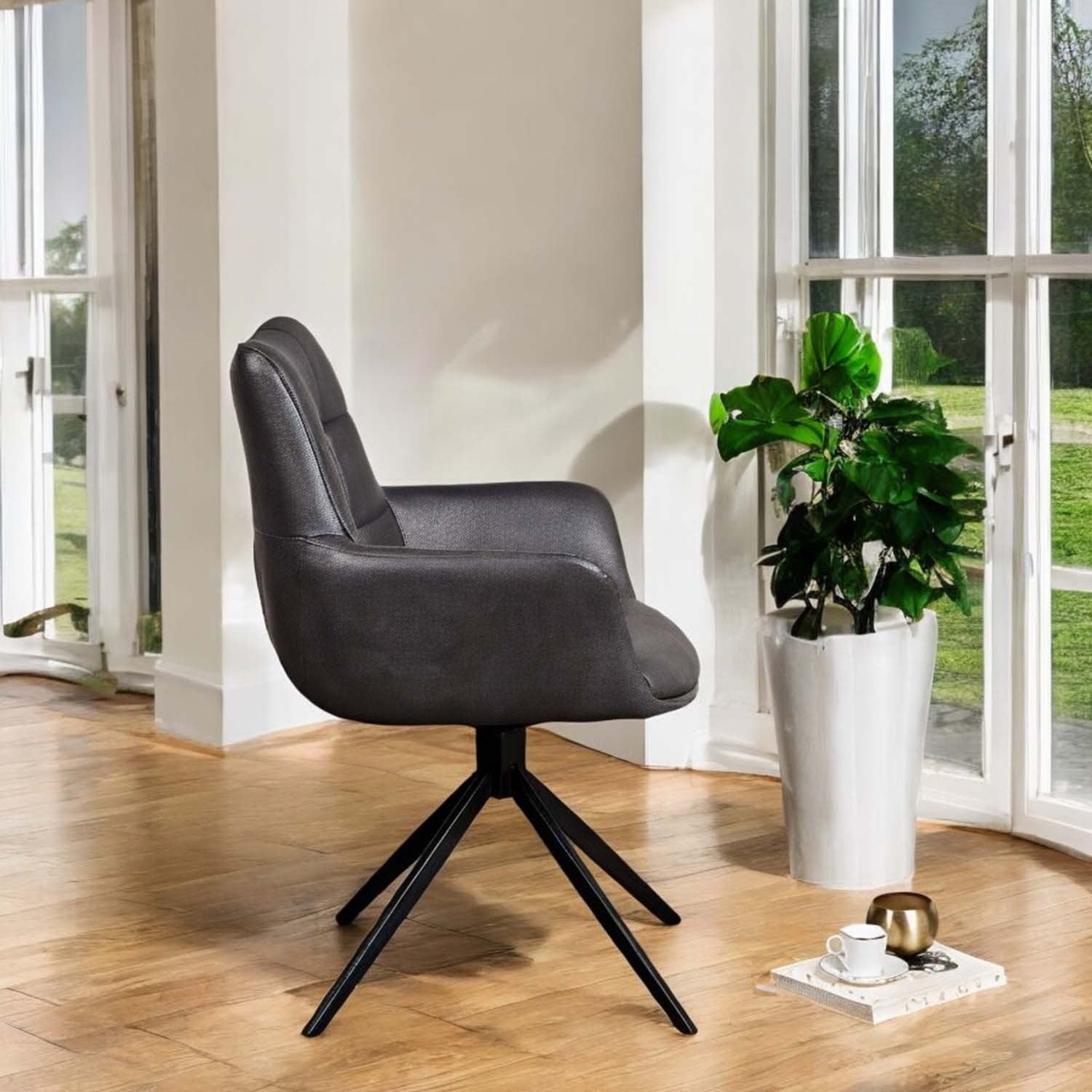 Jill Slate Grey Dining Chair