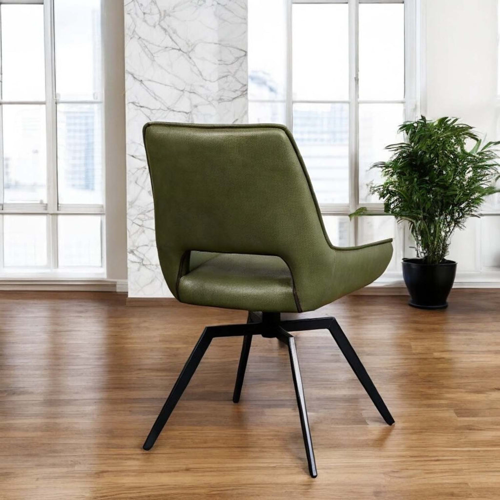 Lily Olive Green Dining Chair