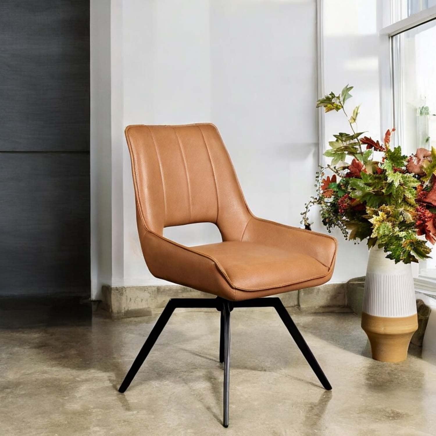 Lily Spice Tan Dining Chair