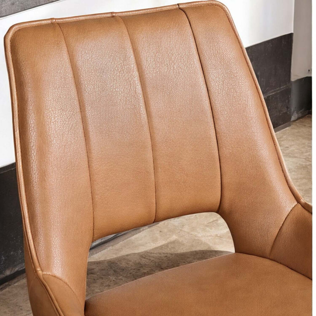 Lily Spice Tan Dining Chair